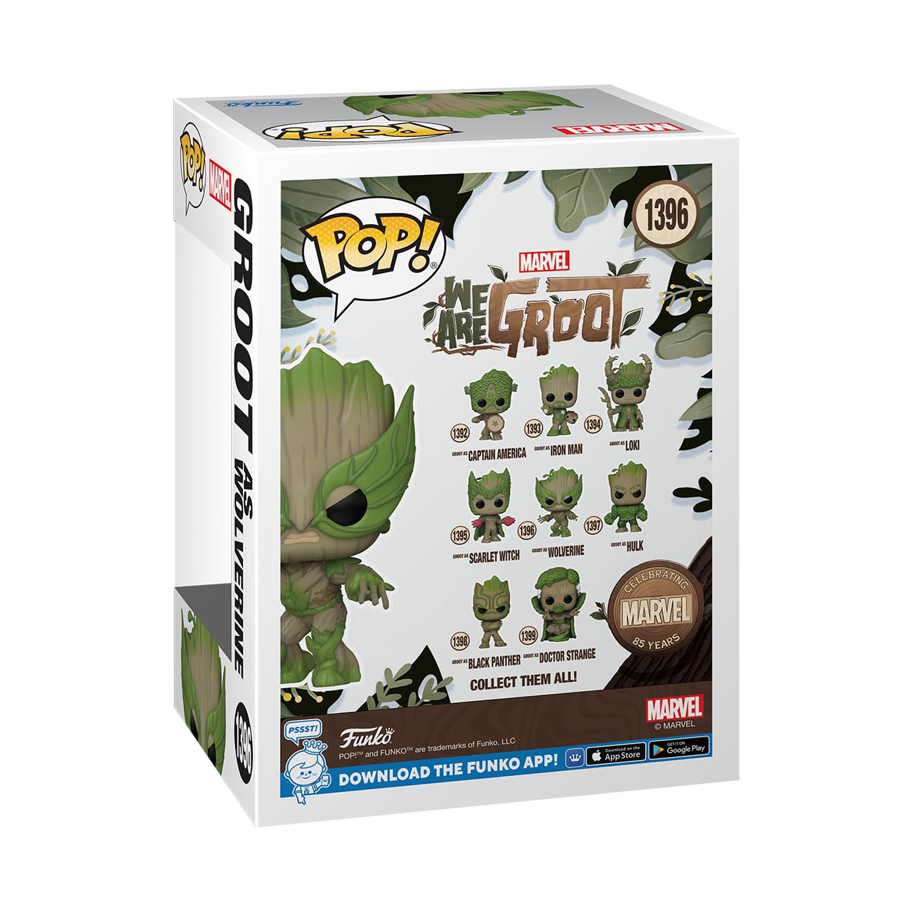 Funko POP! Marvel: We are Groot - Wolverine - Groot Shorts - Collectable Vinyl Figure - Gift Idea - Official Merchandise - for Kids & Adults - TV Fans