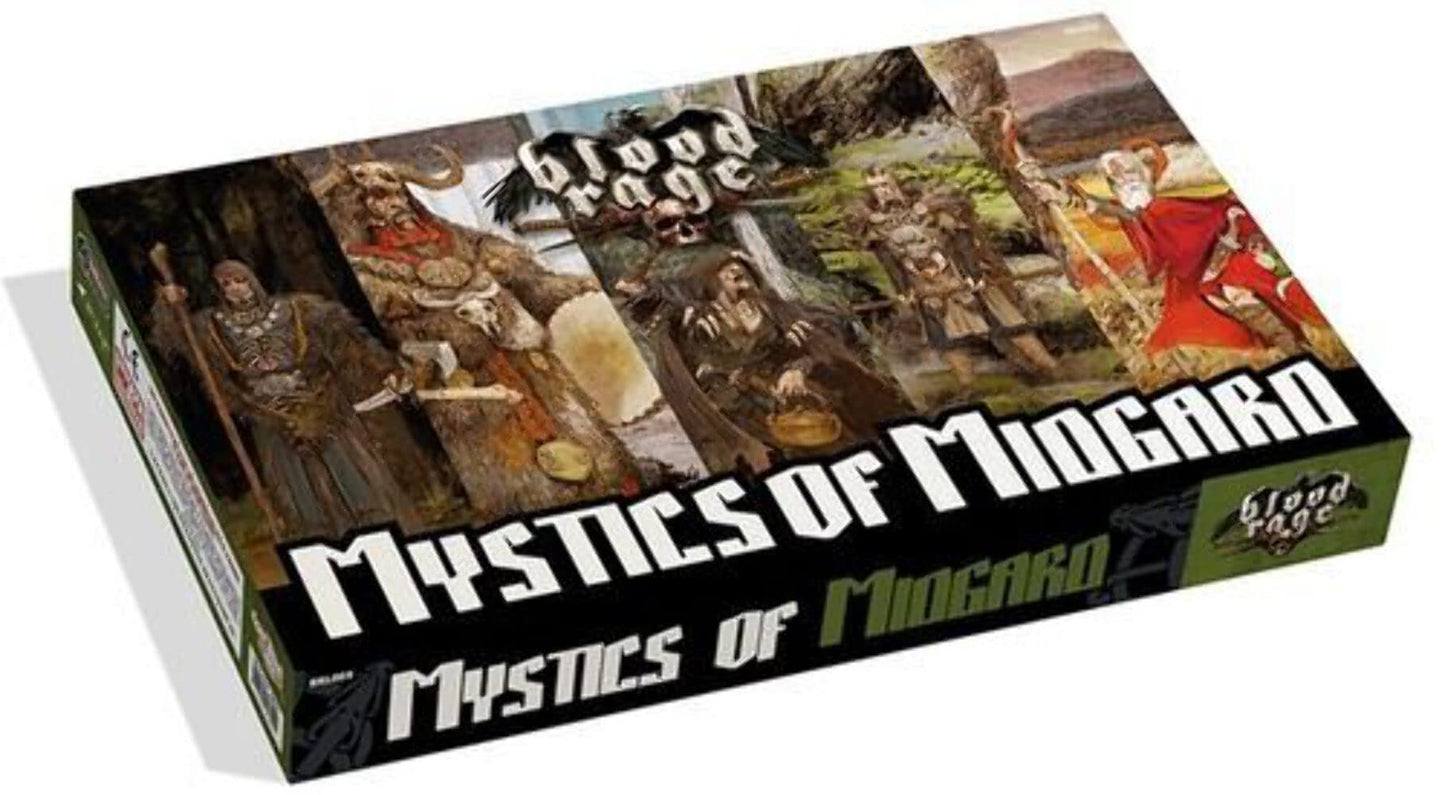 Blood Rage Mystics of Midgard Board Game Expansion | Strategy Game | Viking Battle Game | Miniatures Game for Adults and Teens | Ages 14+ | 2-4