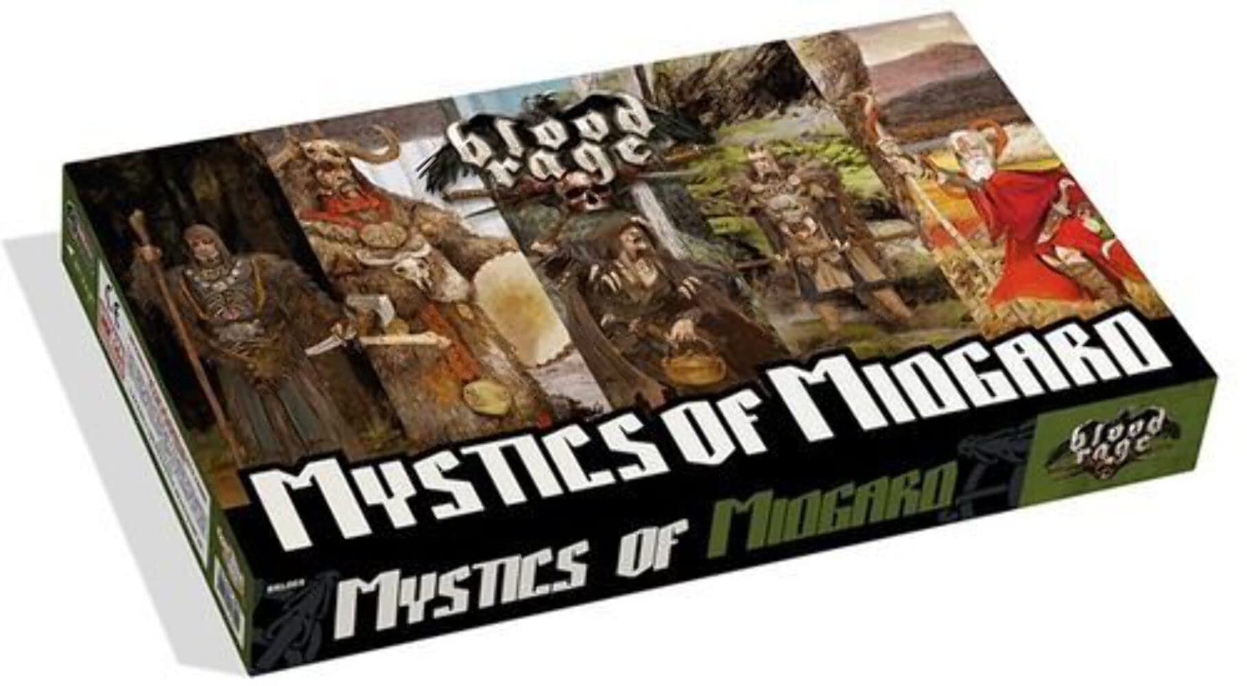 Blood Rage Mystics of Midgard Board Game Expansion | Strategy Game | Viking Battle Game | Miniatures Game for Adults and Teens | Ages 14+ | 2-4