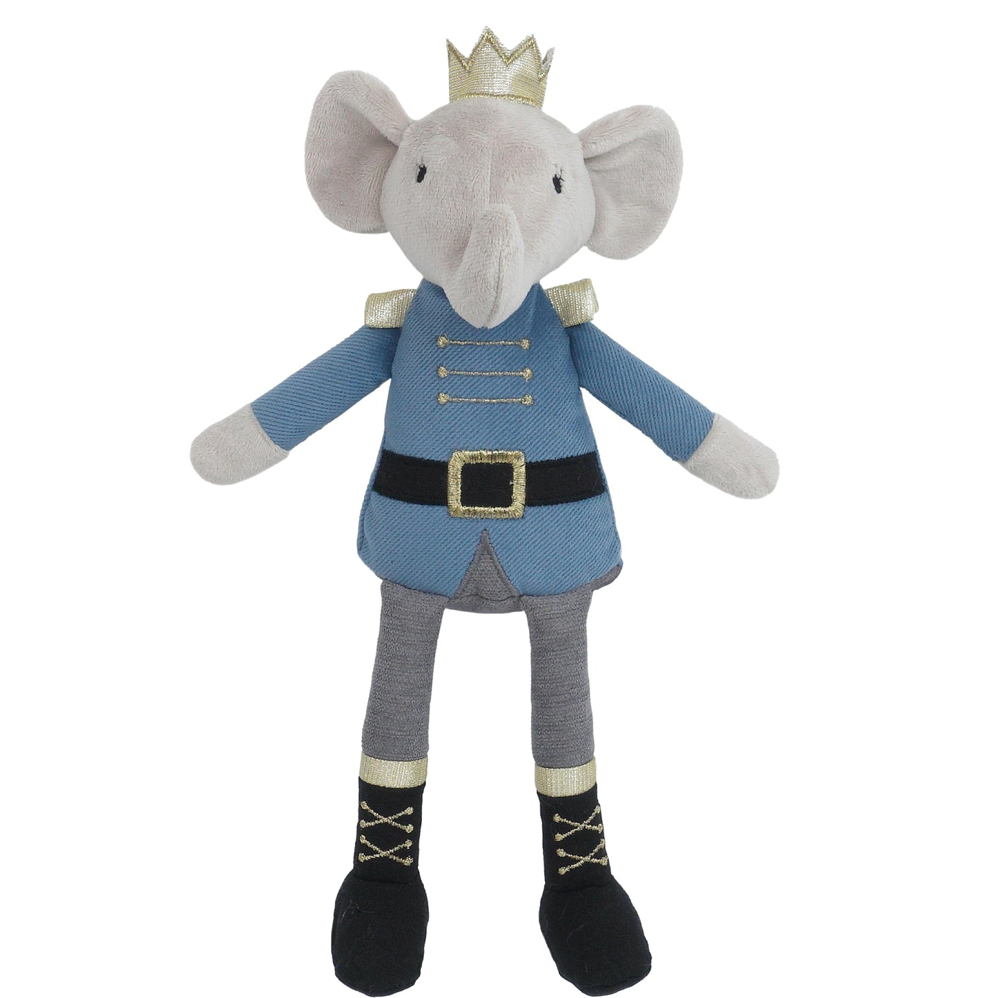 MON AMI Prince Earl Elephant 12-Inch Stuffed Animal, Soft Plush Toy Gift