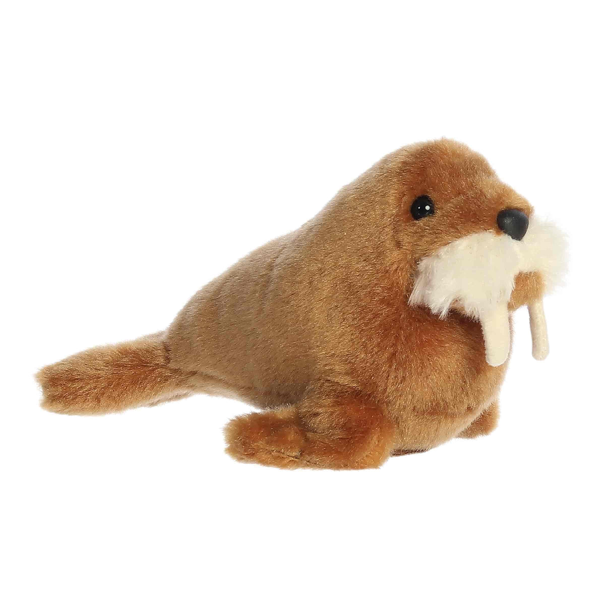 Aurora Shoulderkins 6.5" Waffle Walrus Adorable Stuffed Animal