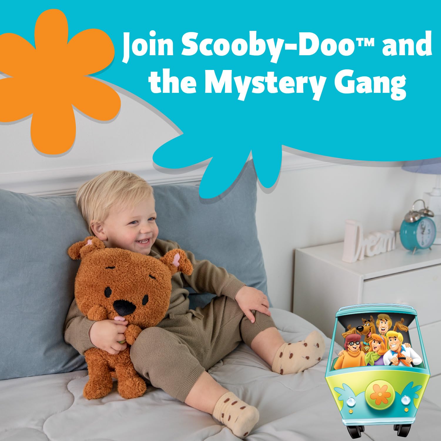 Warner Bros. Scooby-Doo Cuteeze Extra Soft Plush Stuffed Animal Toy for Baby and Toddler Boys and Girls - 12 Inch Size