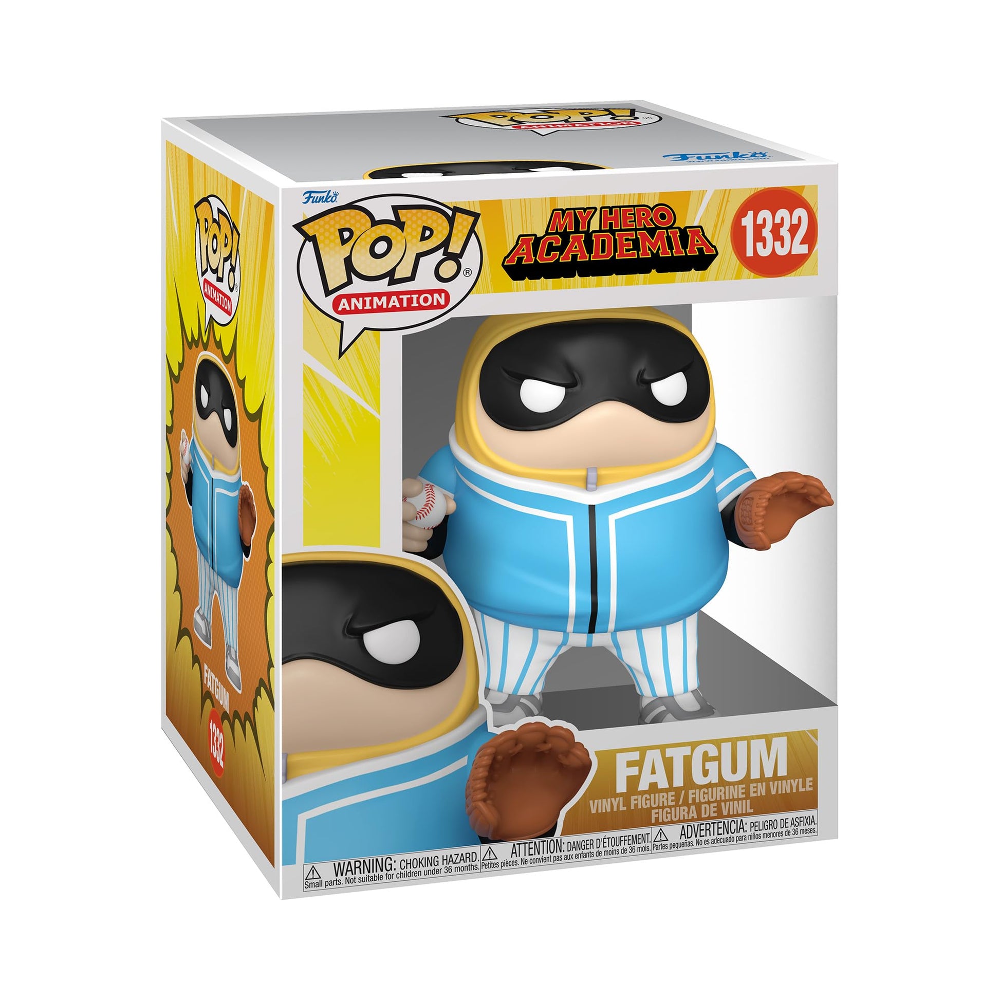 Funko Pop! Super: My Hero Academia - Hero League Baseball, Fatgum