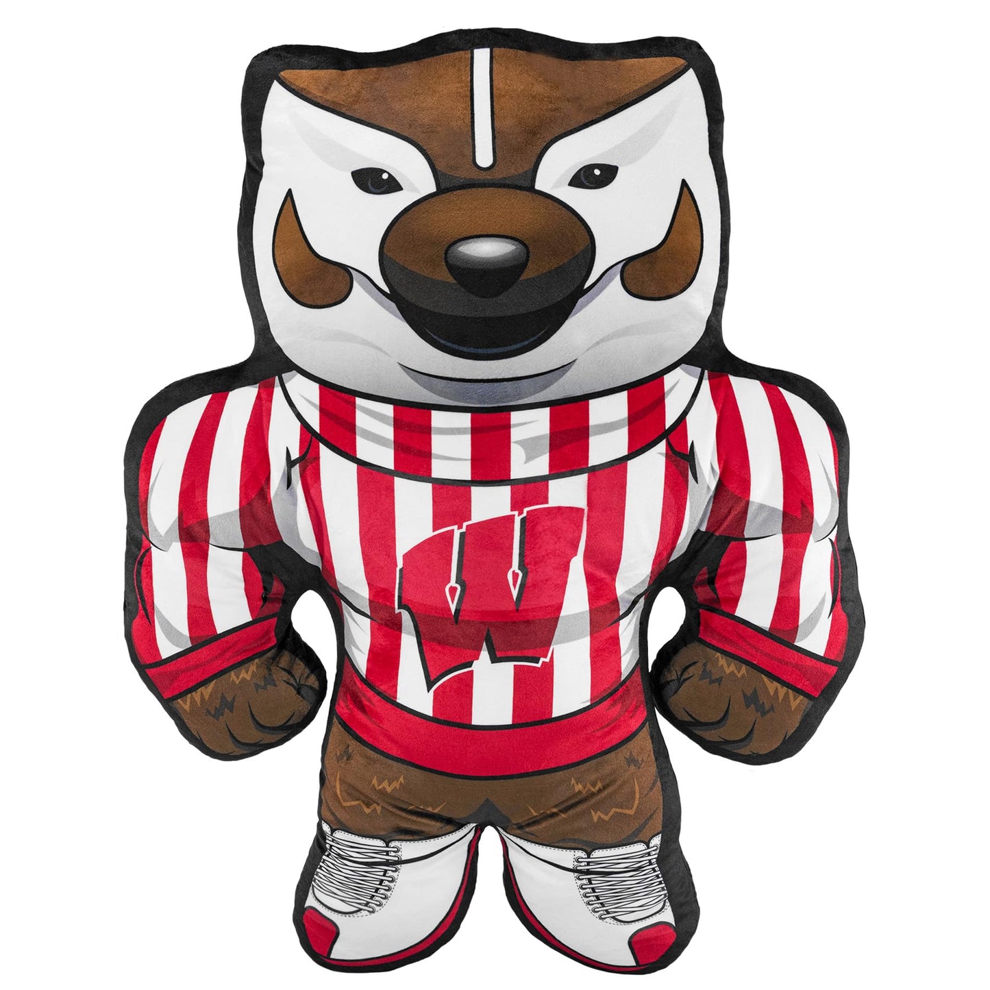Bleacher Creatures University of Wisconsin Bucky Badger 24" Mascot Bleacher Buddy - Plush Toy