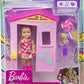 Barbie Skipper Babysitters Inc. Accessories Set with Small Toddler Doll & Pink Playhouse, Plus Pinwheel, Teddy Bear & Cup, Gift for 3 to 7 Year Olds