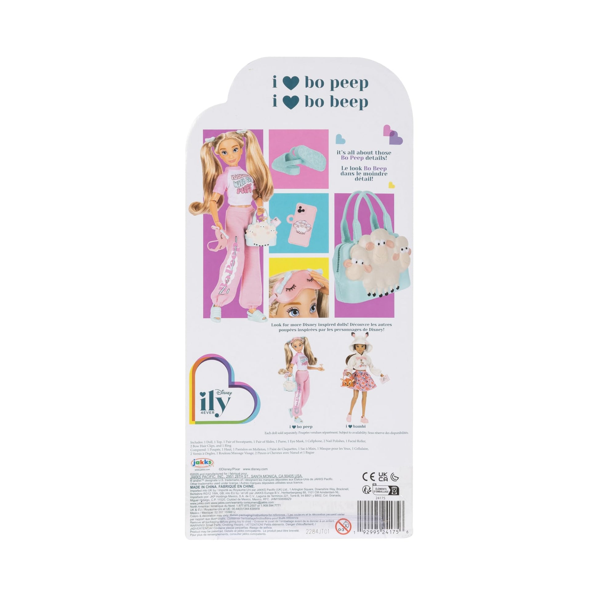 Disney ILY 4ever Fashion Dolls Inspired by Bo Peep 11.5" Tall with 13 Points of Articulation, Glittery Mickey Ring Included for You!