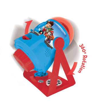 LEXiBOOK Paw Patrol - My Stories Brought to Light - Story Projector with Sounds, Timer and Booklet, Blue/red
