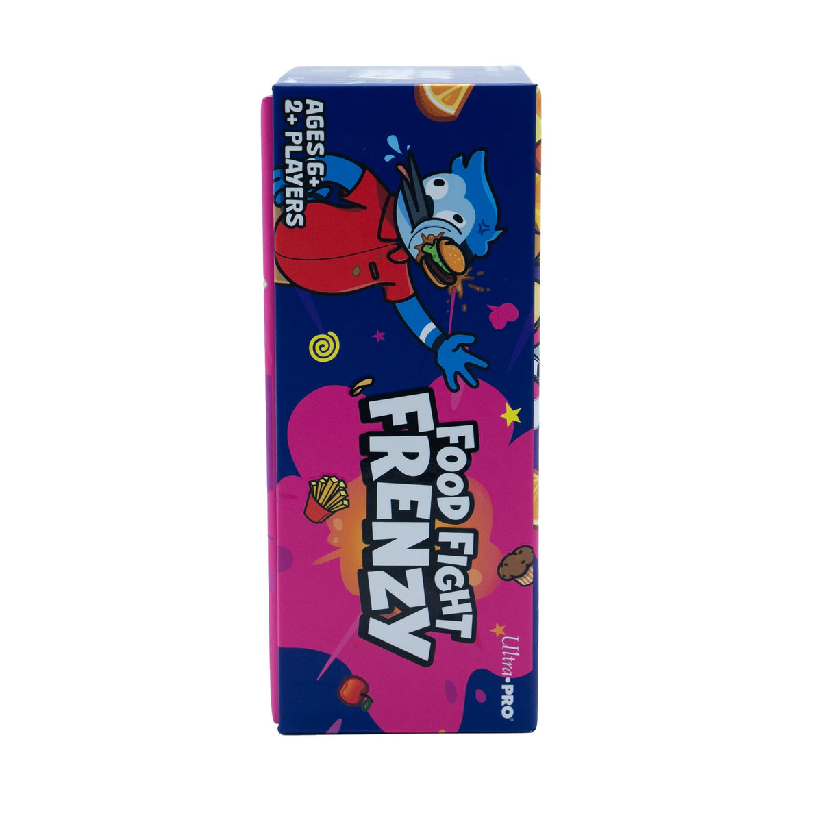 Food Fight Frenzy - Fun & Fast-Paced Family Dice Game Rolls, Pattern Matching, and Dice Game for 2-6 Players, 72 Tiles & 13 Oversized Dice, Family