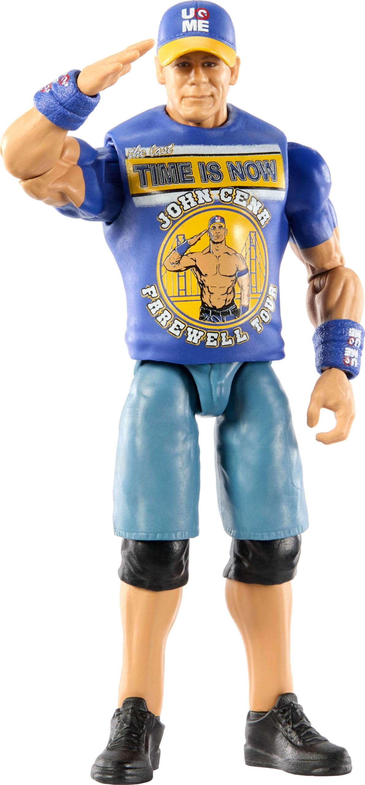 Mattel WWE John Cena Action Figure, Main Event Series #159, 6-inch Collectible Superstar with 14 Articulation Points & Life-Like Look