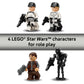 LEGO Star Wars Rebel U-Wing Starfighter Building Set - Includes Cassian Andor, Dedra Meero and K-2SO - Model Action Toy - Birthday Gift Idea for Boys