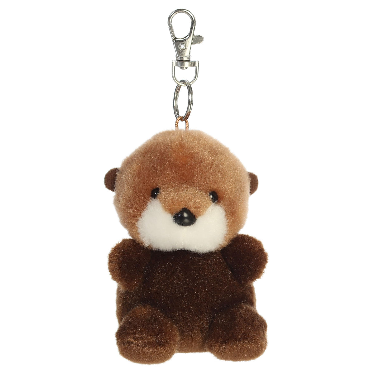 Aurora Palm Pals 4" Selena Sea Otter Adorable Clip-On