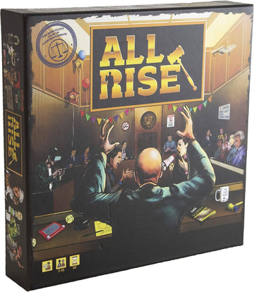 All Rise Board Game - The Ridiculous Game of Off-The-Cuff Storytelling and Courtroom Debate!