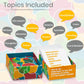 CHATTER CHANCE Generations: Conversation Card Games - Family Fun Game Night for Kids and Adults w/Grandma & Grandpa - 80 Thought Provoking Questions