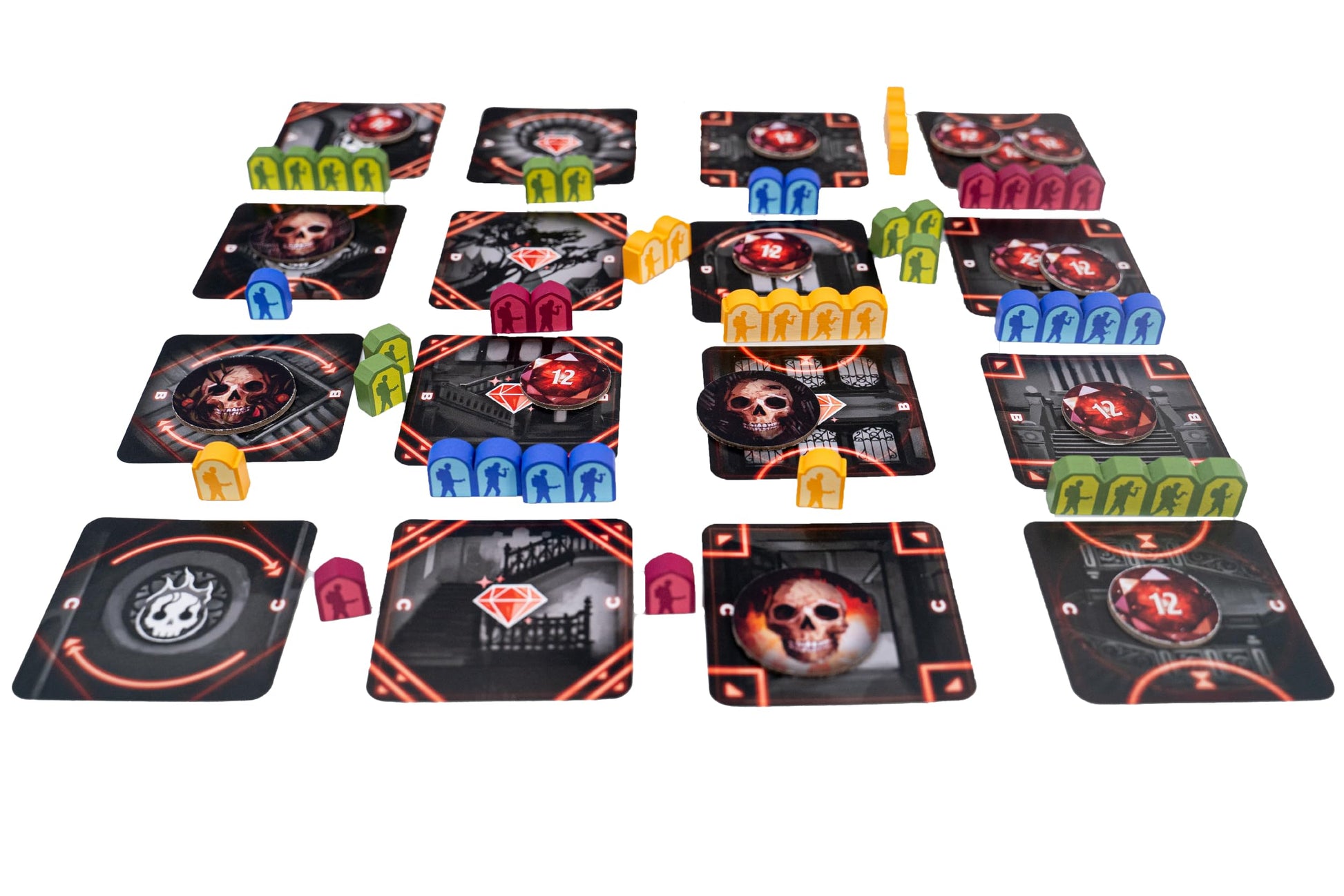 Bitewing Games - Spectral Deduction and Bidding Board Game for 2-5 Players - Find Treasures and Avoid Specters - Beginner and Advanced Modes to Tailor