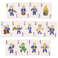 JUST FUNKY Fallout Vault Boy Playing Cards Vault-Tec Corporation Design 52 Count Deck