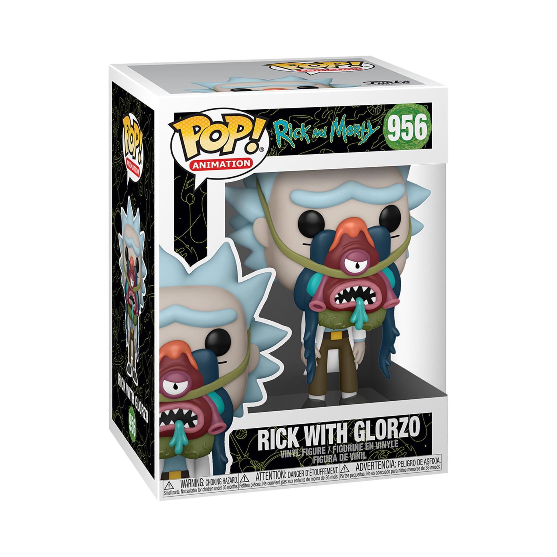 Funko Pop! Animation: Rick & Morty - Rick with Glorzo