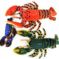 Ruzucoda Realistic Stuffed Lobster Cute Dolls Plush Animal Toys Red 12 Inches