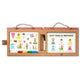 Melissa & Doug Natural Play: Play, Draw, Create Reusable Drawing & Magnet Kit - Princesses (54 Magnets, 5 Dry-Erase Markers) - FSC Certified