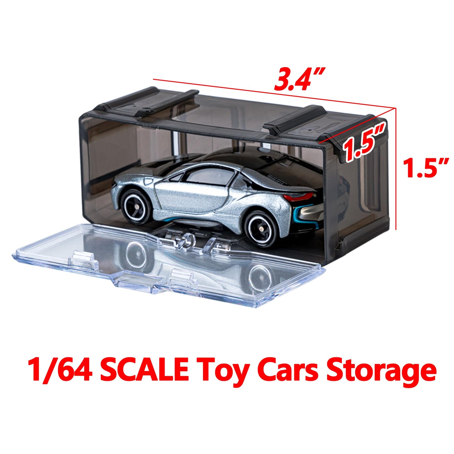 Toys Organizer Storage Case for Hot Wheels Car, for Matchbox Cars, for Mini Cars,1/64 Scale Hot Toy Wheels Display Case Holds 10/40 Cars?Interlocking