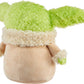 Mattel Star Wars Grogu Plush 12-inch Toy Figure, Soft 'n Fuzzy Character Doll with Sounds, Press Hands to Activate