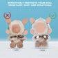 Protective Case Compatible with Skullpanda Doll - Crystal Clear Display Box with 360° View & Pressure-Sensitive Lid for Ultimate Doll Protection