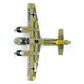 General Jim's WWII Iron Empire JU-88 Bomber Plane Building Blocks Set, 559 Pieces German Twin-Engine Aircraft Model w/Display Stand, Detailed WWII