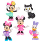Just Play Disney Junior Minnie Mouse Mini Figures 5 Pack, 1.75" to 2.75" Tall; Toys for Kids Ages 3+