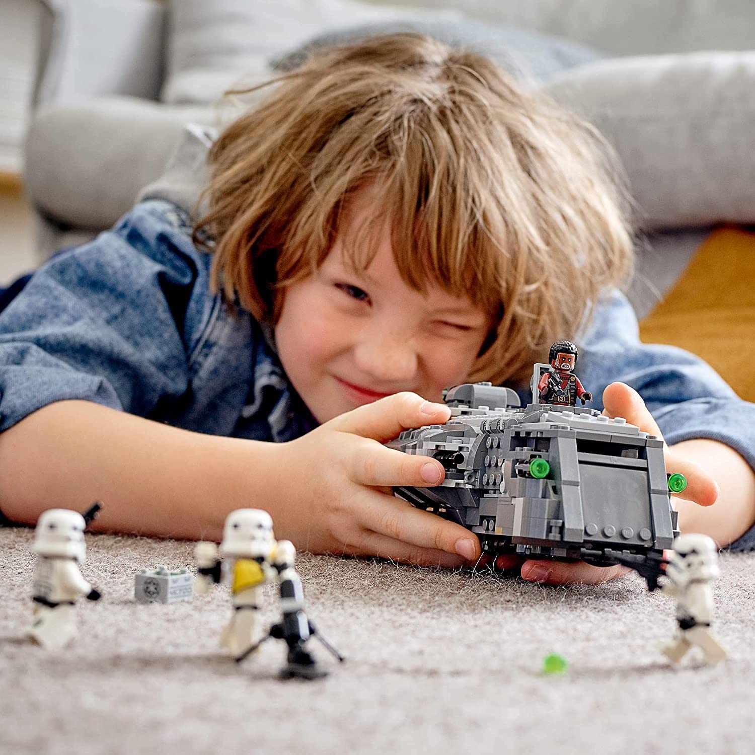 LEGO Star Wars: The Mandalorian Imperial Armored Marauder 75311 Awesome Toy Building Kit for Kids with Greef Karga and Stormtroopers; New 2021 (478