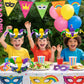 24pcs Carnival Masquerade Crown Craft Kits Carnival Paper DIY Hat Make Your Own Comedy Tragedy Face Crown Party Accessory for Masquerade Parties