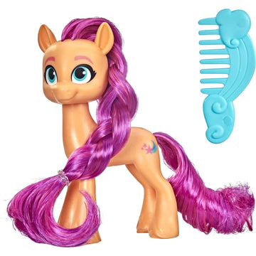 Hasbro My Little Pony Best Movie Friends - Poseable Articulated Figures with Accessories - (Sunny Starscout)