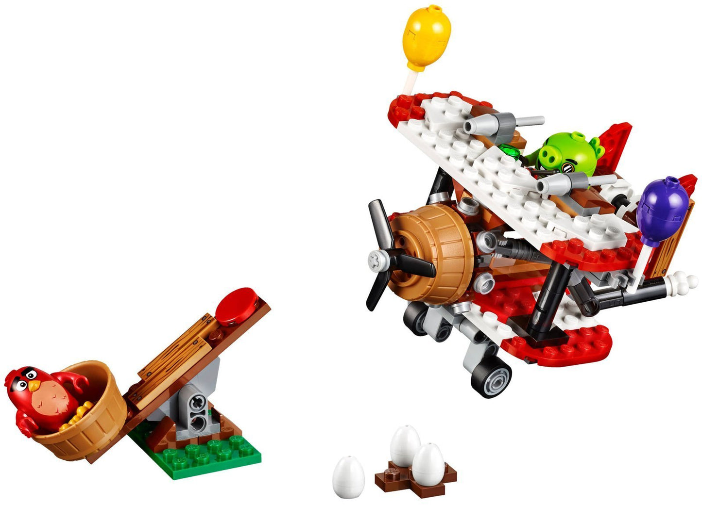 LEGO Angry Birds 75822 Piggy Plane Attack Building Kit (168 Piece)