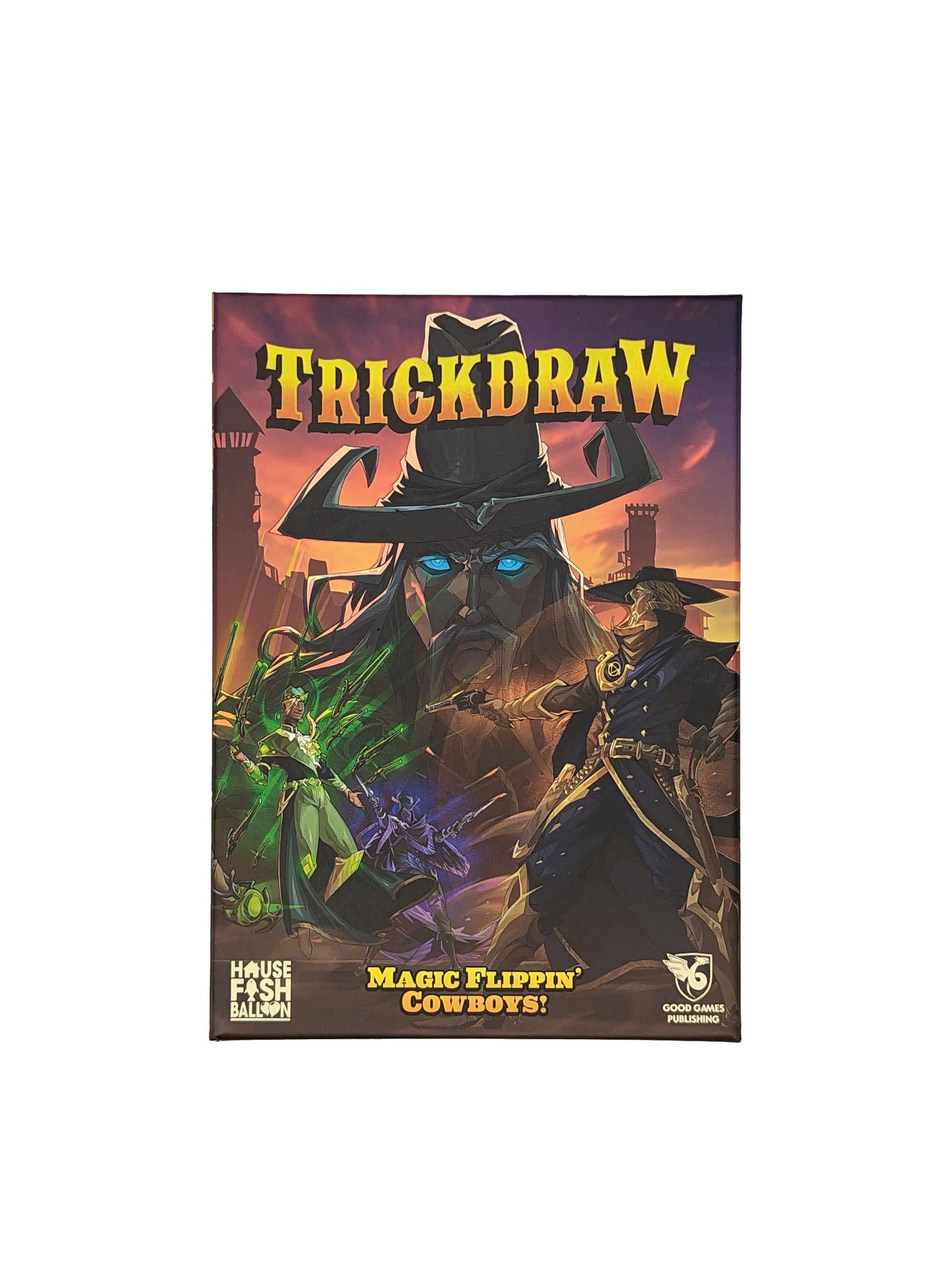 TRICKDRAW - Fast Paced Card Game, Magic Flippin' Cowboys! by Good Games Publishing, Strategy