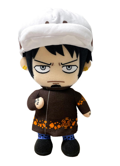 Great Eastern Entertainment One Piece - Trafalgar D. Water Law (Face Changing) Plush 8" H