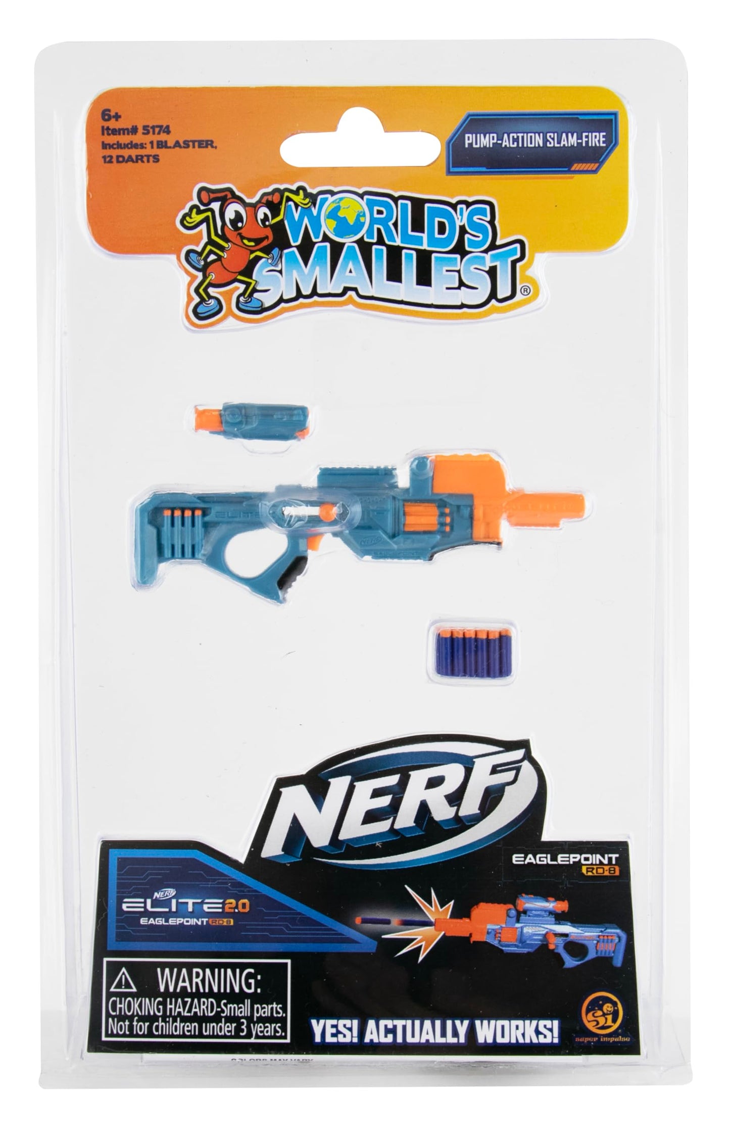 World's Smallest Nerf Elite 2.0 Blasters