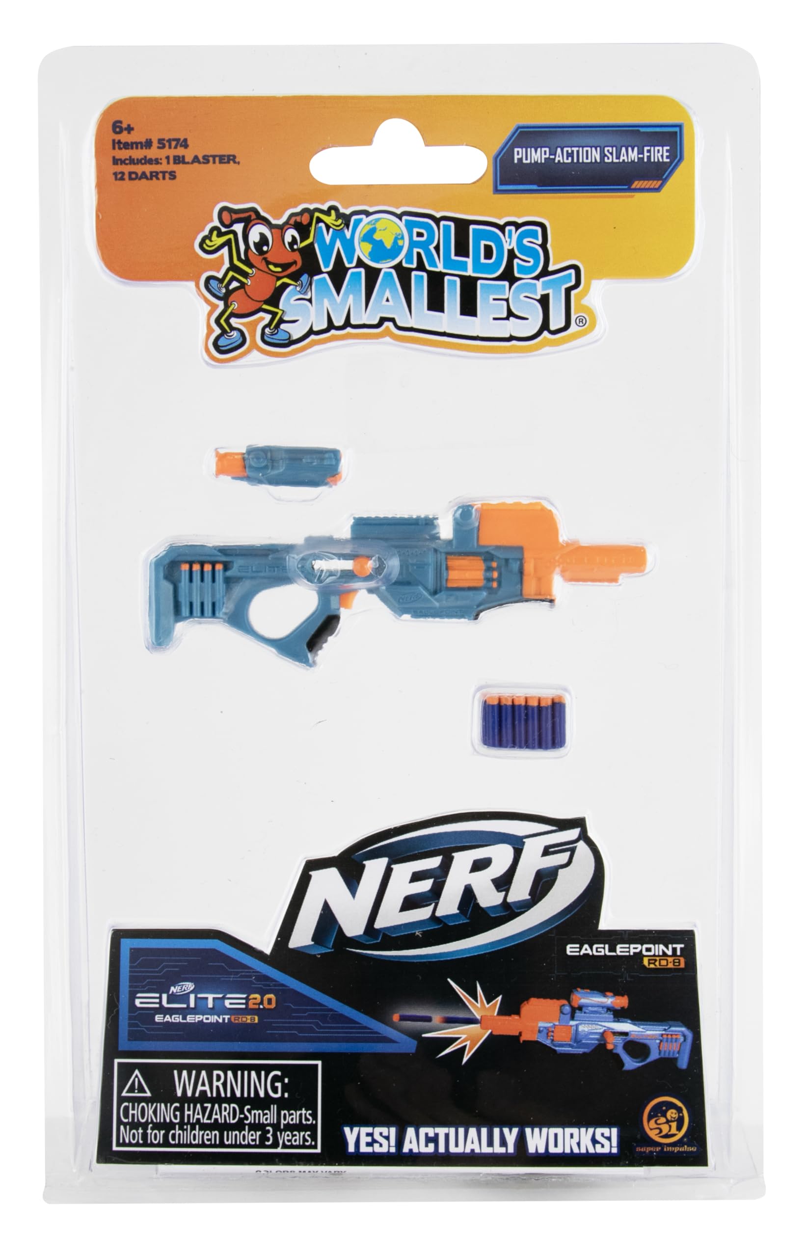 World's Smallest Nerf Elite 2.0 Blasters