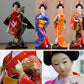 thefancypumpkin Japanese Geisha Art Kimono Doll Maiko Dolls Collectibles Creative Gift, E-03