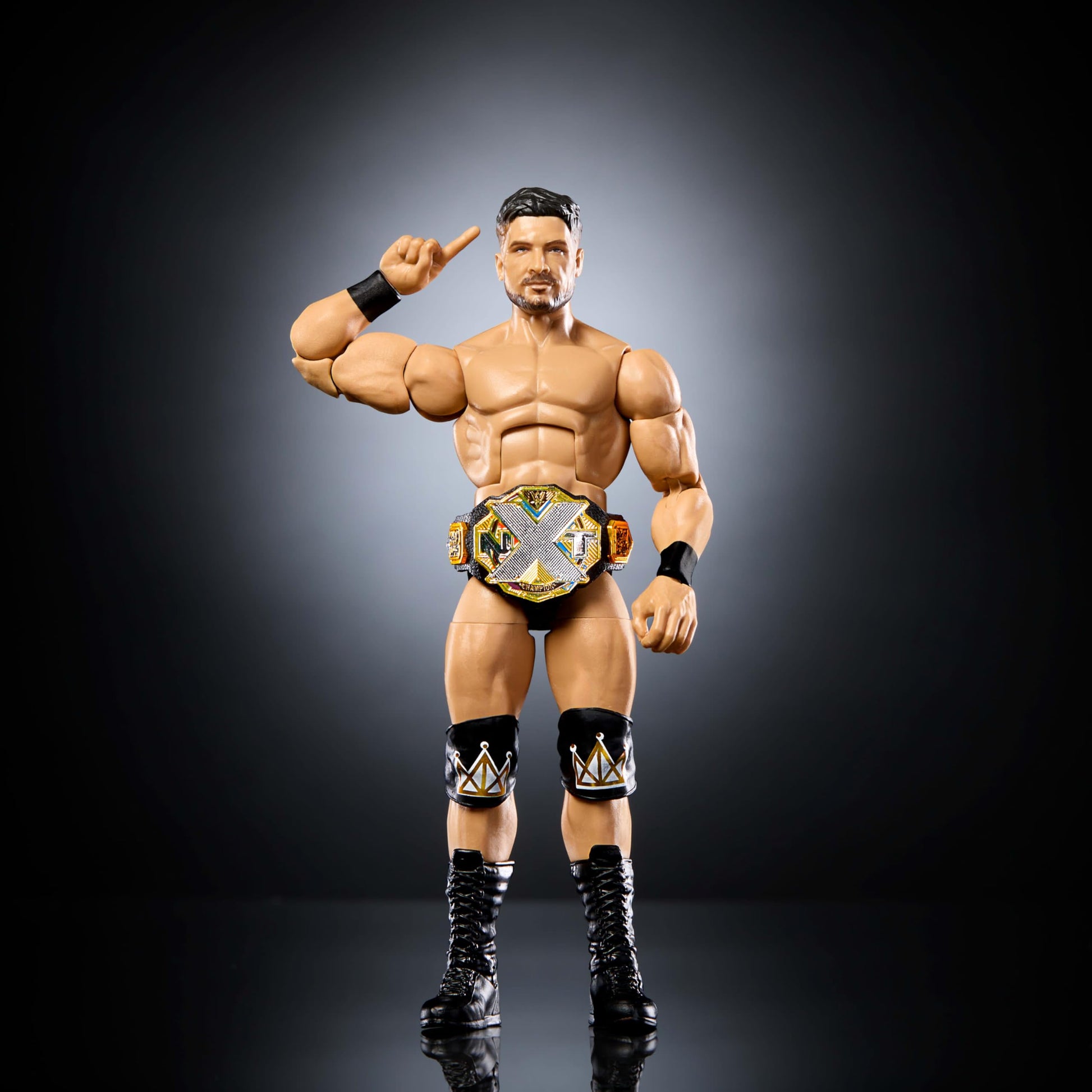 Mattel WWE Elite Action Figure & Accessories, Series #119, 6-inch Collectible Ethan Page with 25 Articulation Points & Swappable Hands