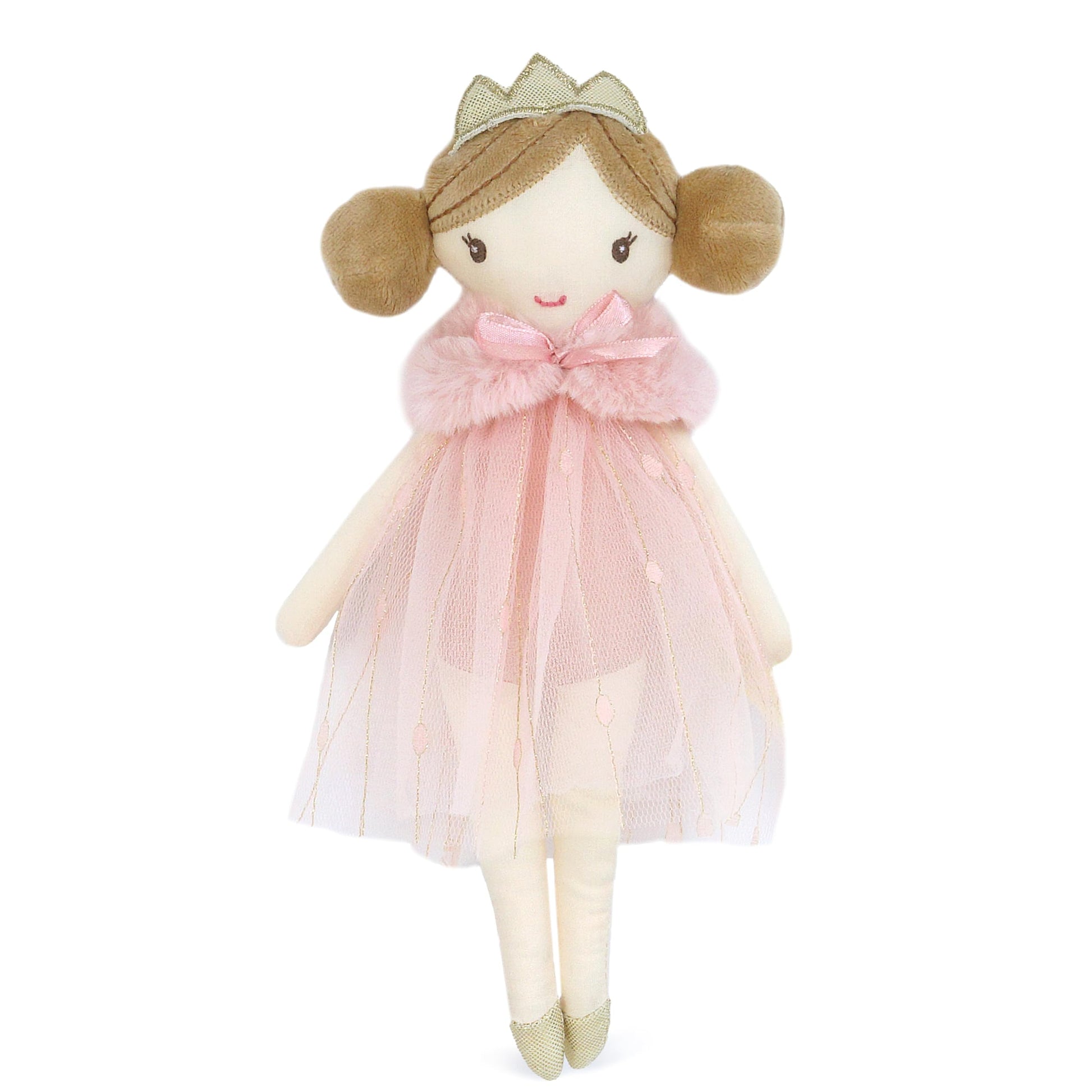 MON AMI Tinsley Princess Pocket Doll, 10-Inch Plush Collectible Girls