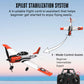 Volantexrc RC Airplane 2.4Ghz 4 Channel Remote Control,with Aileron T28 Trojan Parkflyer RC Aircraft Plane,Ready to Fly with Xpilot Stabilization