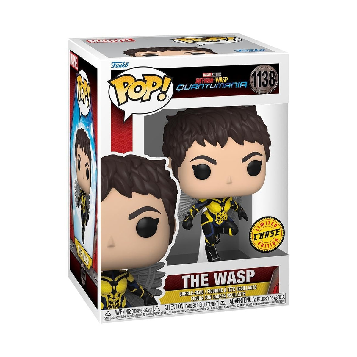 Funko POP! Marvel: Ant-Man Quantumania - Wasp - 1 in 6 Chance of Rare Chase