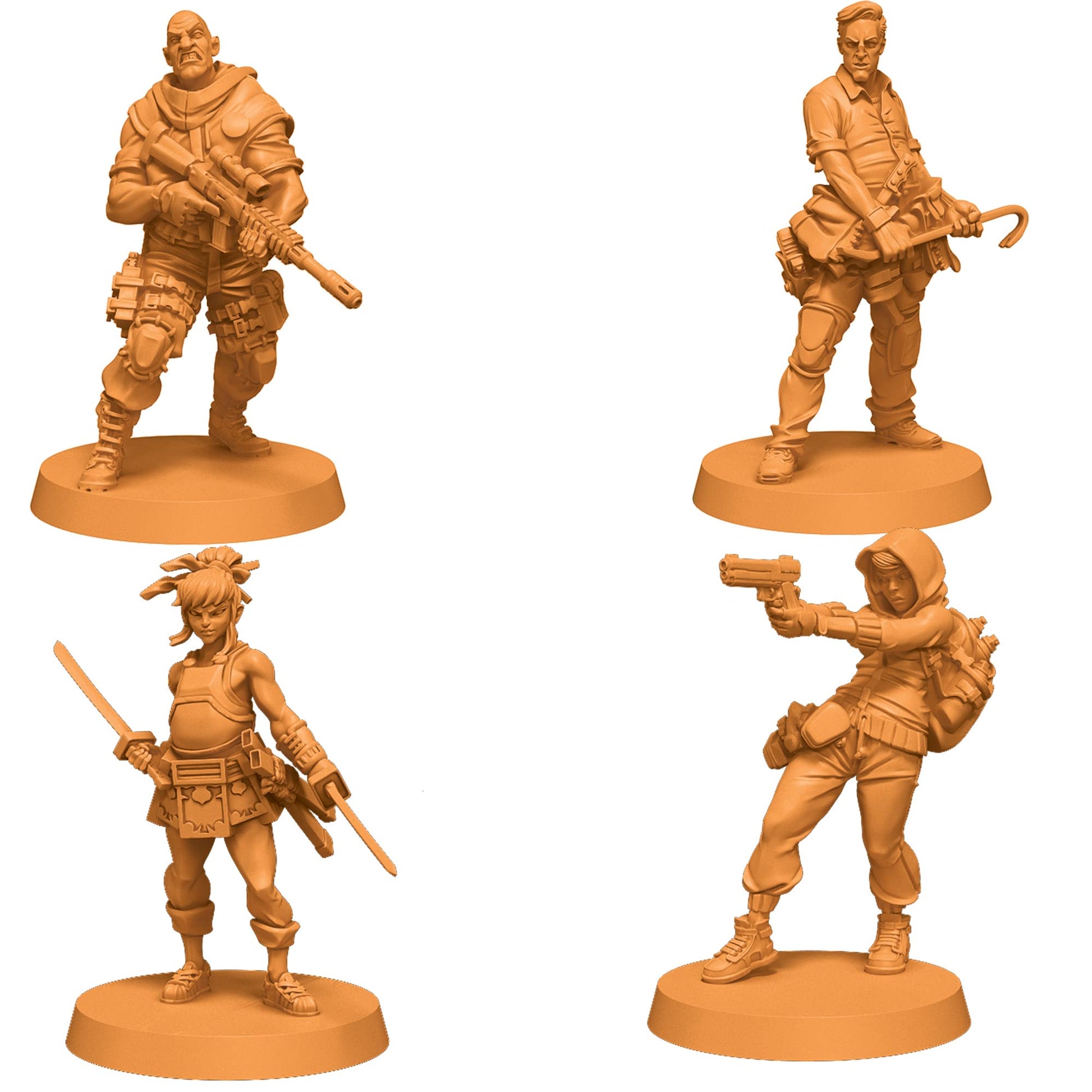 Zombicide 2nd Edition Chronicles SURVIVOR SET - Expand Your Survivor Roster with 12 Unique, Highly-Detailed Miniatures! Cooperative Strategy Game