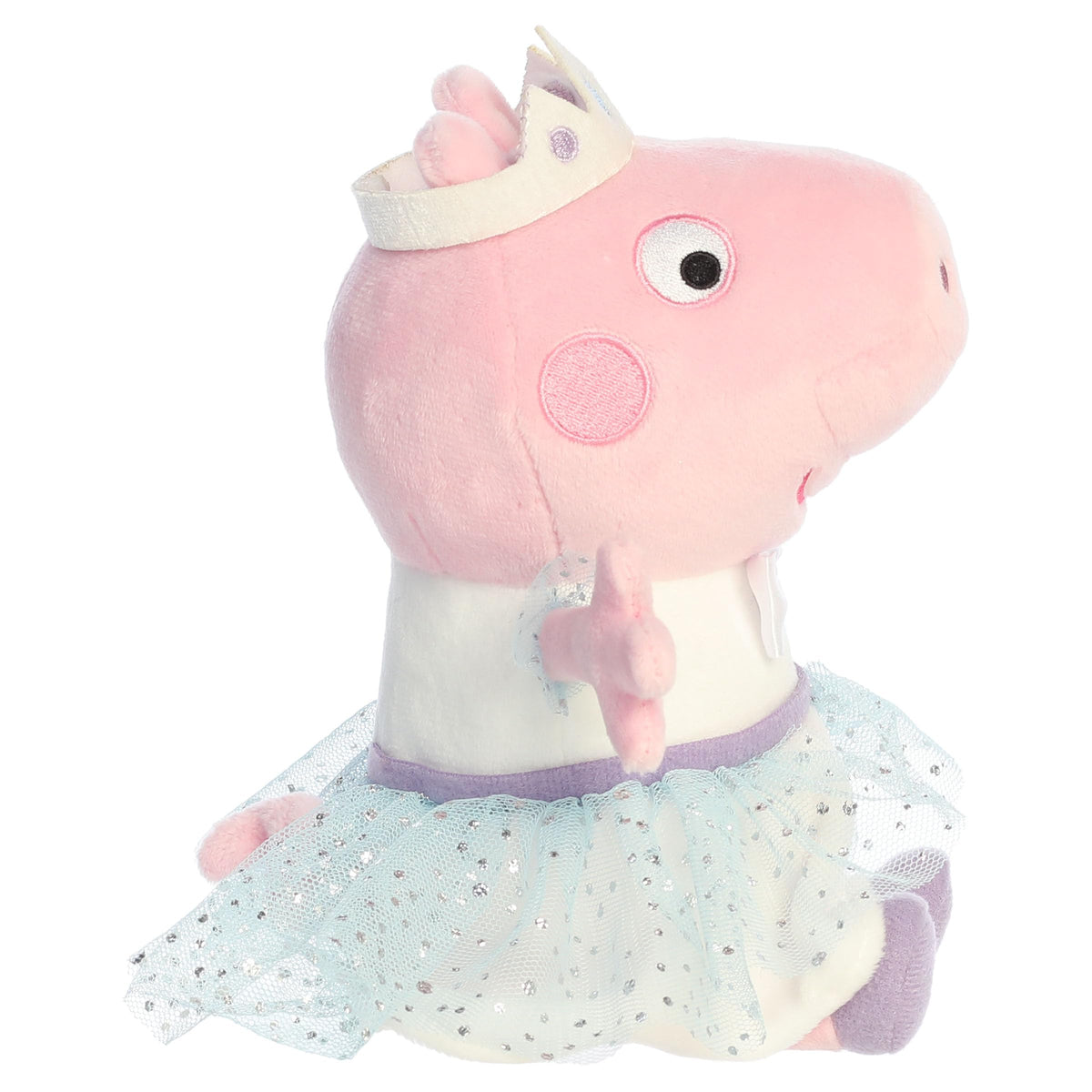 Aurora Peppa Pig 6.5" Peppa Pig Princess Playful Plush