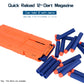 lififun 4 Pack 12-Dart Quick Reload Clip Magazine for Nerf N-Strike Elite Series (Orange)