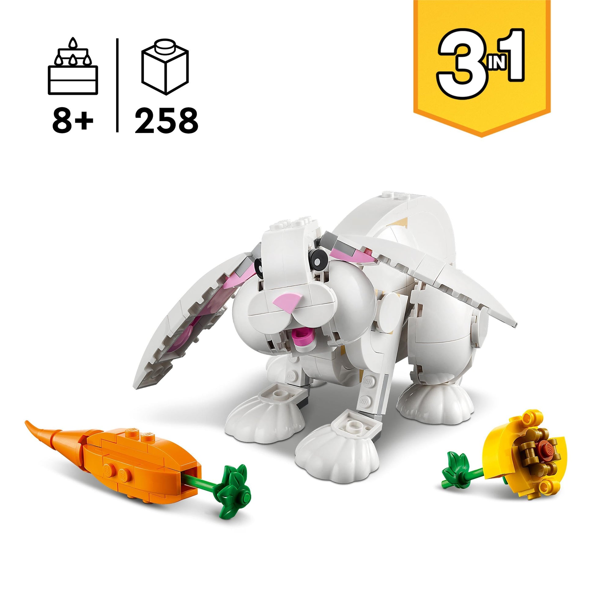 LEGO Creator White Rabbit, 258 Pieces