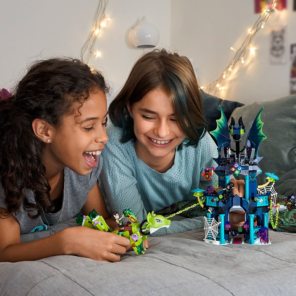 LEGO 6212148 Elves Noctura's Tower and The Earth Fox Rescue 41194 Building Kit