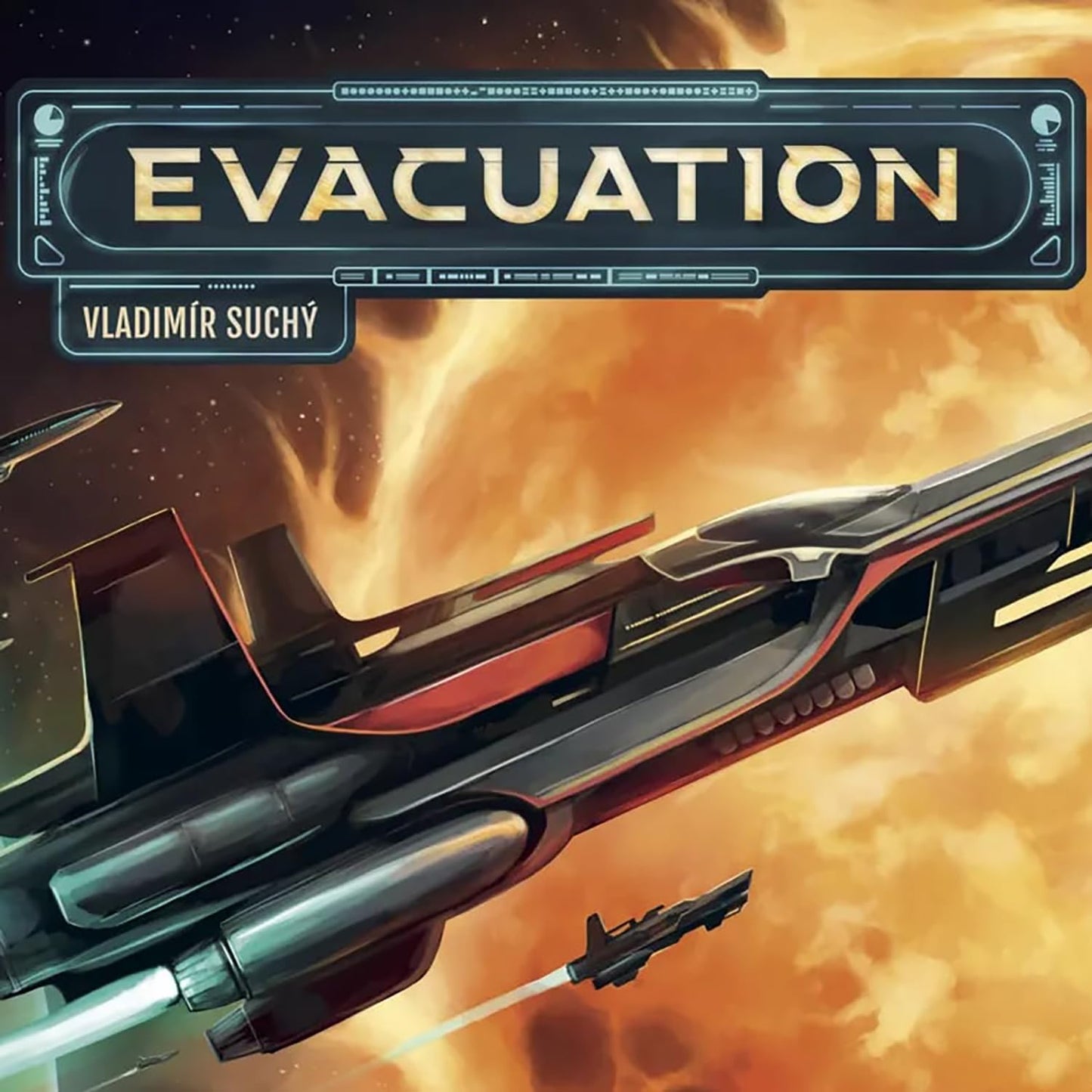 Rio Grande Games Evacuation Strategy Board Game, Civilization Building, Resource Management, 1-4 Players