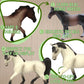 ZAGA Toys Stallion Bundle - Hand-Painted Horse Figurines | Tennessee White, Tennessee Walker, Hanover, Pure Blood Lusitano | Collectible Animal Set