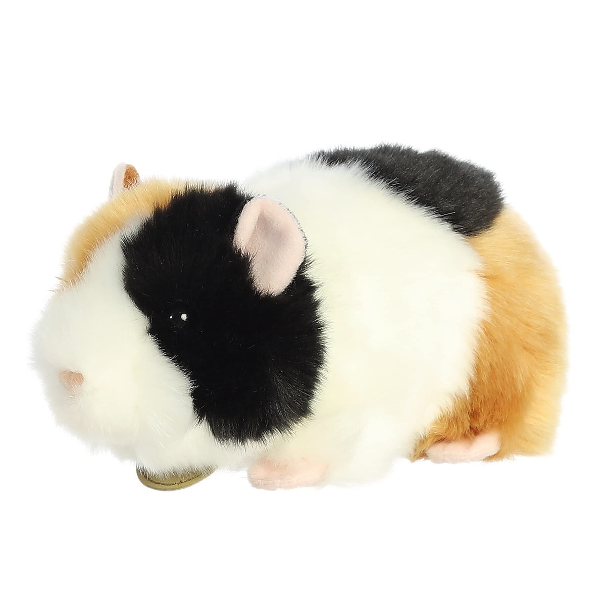 Aurora® Realistic Miyoni® American Guinea Pig Stuffed Animal - Lifelike Detail - Cherished Companionship - Multicolor 7.5 Inches