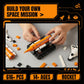 APENGBAOL Space Shuttle Building Blocks Set, 616 Pieces Mini Rocket Model Kit with Launch Pad, Space Program Collectible Display, STEM Inspired