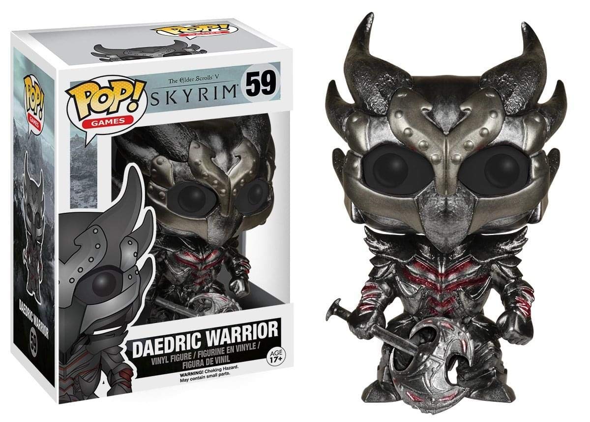 Funko Skyrim Pop Games Daedric Warrior Vinyl Figure